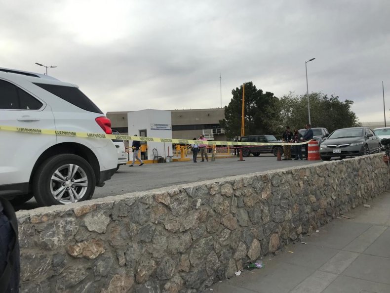 Two Americans Gunned Down Outside District Attorney's Office
in Mexico 1