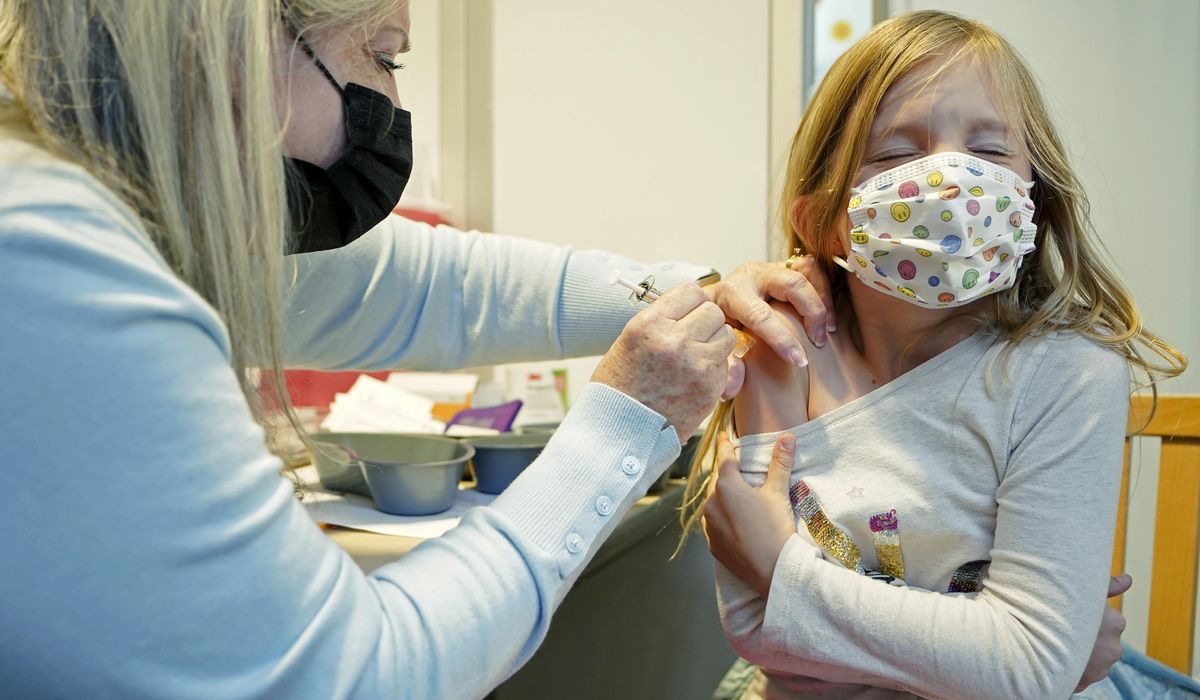 White House boasts that 900,000 kids ages 5 to 11 got
COVID-19 shots 1