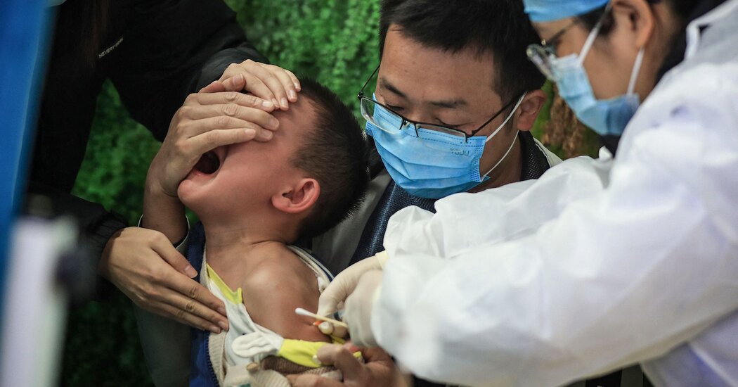 China Calls on ‘Little Inoculated Warriors’ in Its War on
Covid-19 1