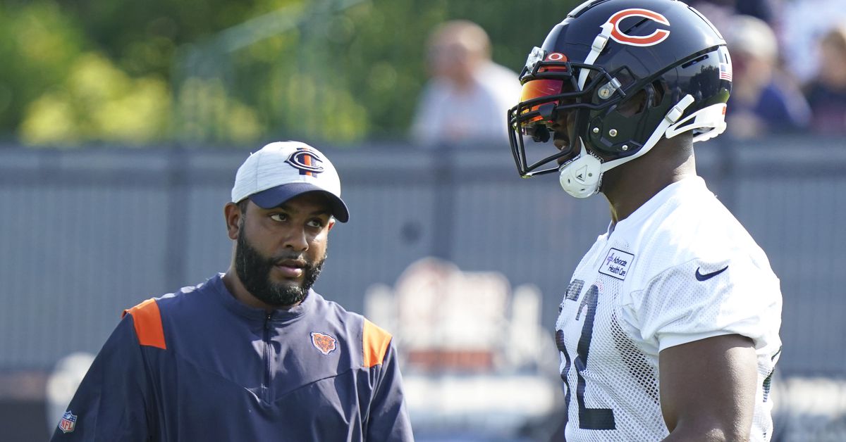 Bears defensive coordinator Sean Desai to return from
coronavirus 1