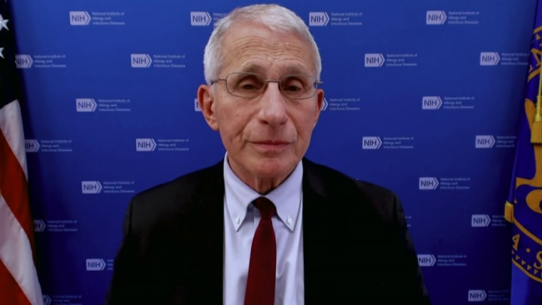 Fauci: U.S. mulling shortening quarantine window for
asymptomatic health workers 1