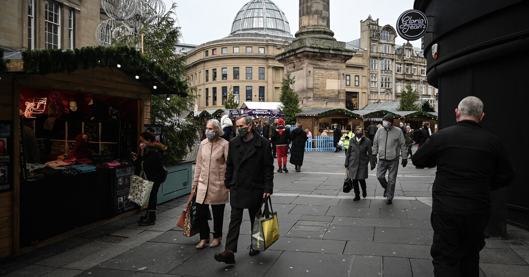U.K. Weighing Lockdown Amid an Omicron Wave and Political
Turmoil 1