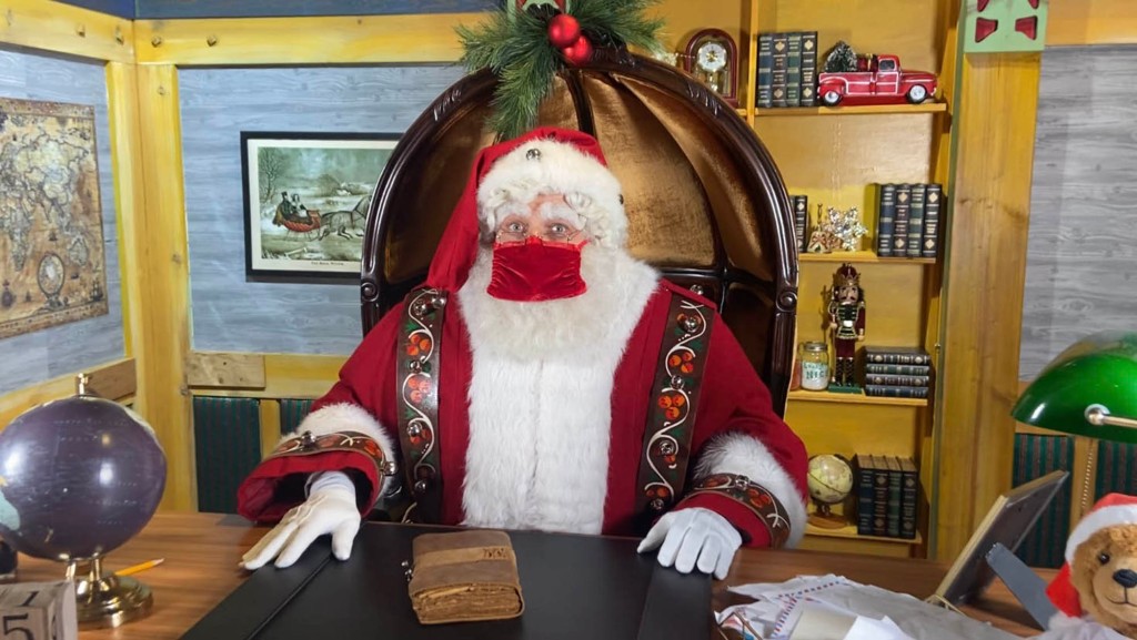 Creepy masked-up Santas another sign of COVID crashing
Christmas joy 1