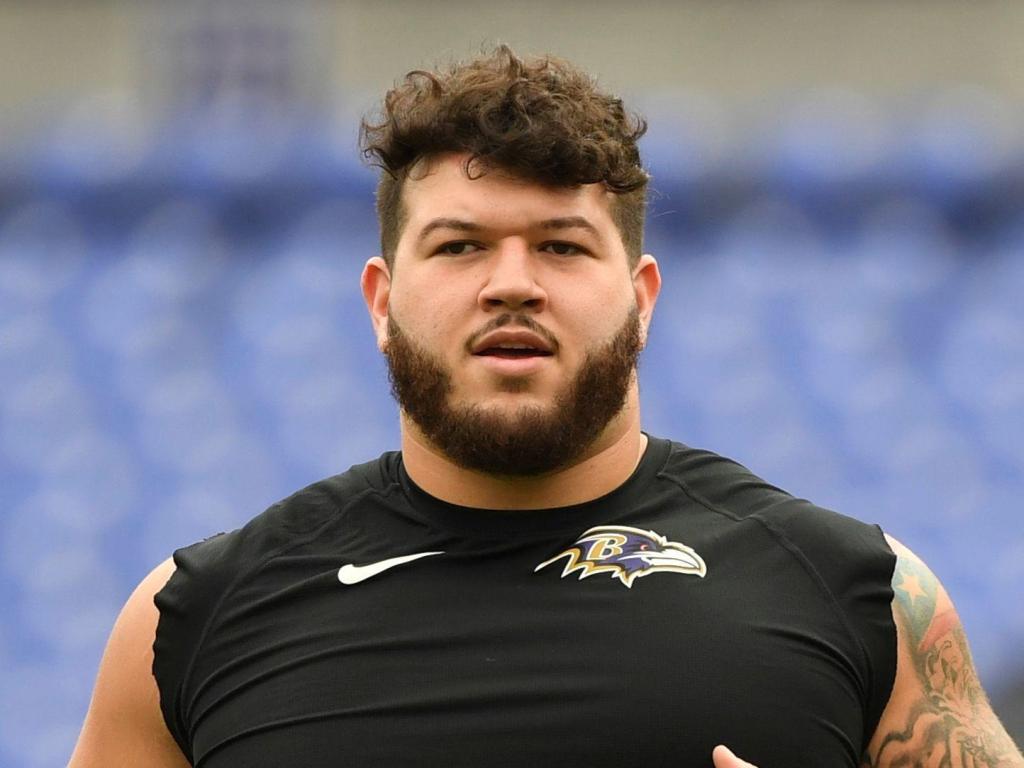 Ravens place OL Trystan Colon on reserve/COVID-19 list as
cases skyrocket around NFL 1