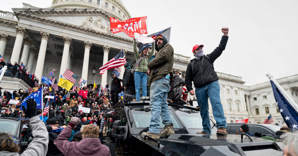 Michigan man accused of pepper-spraying police during Jan. 6
riot 1