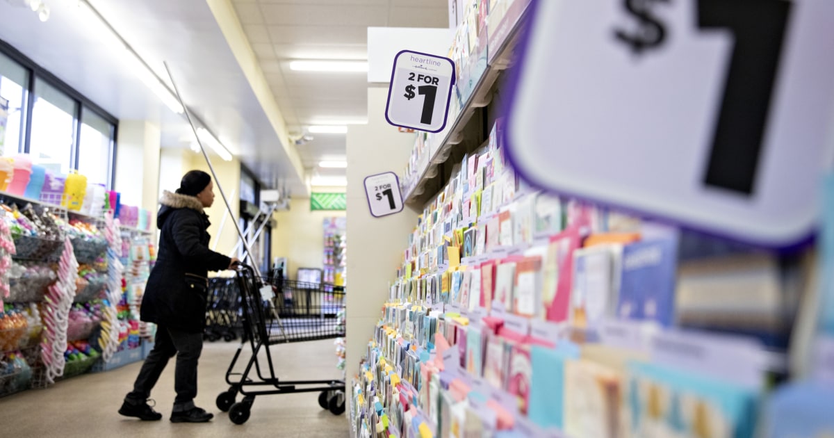As inflation hits harder, middle-class shoppers gravitate to
dollar stores 1