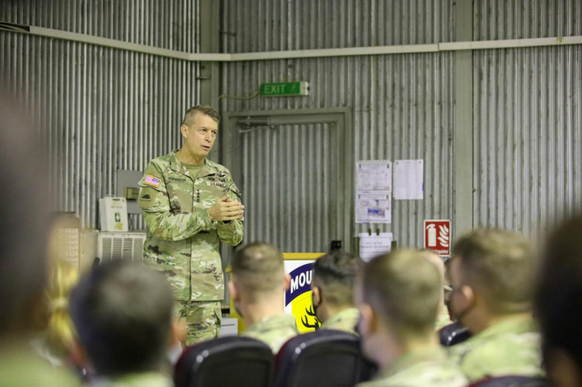 Top National Guard officer tests positive for Covid 1