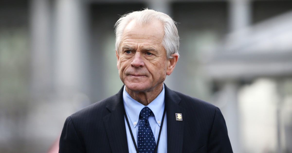 Former Trump aide Peter Navarro defies House subpoena in
Covid-19 probe 1