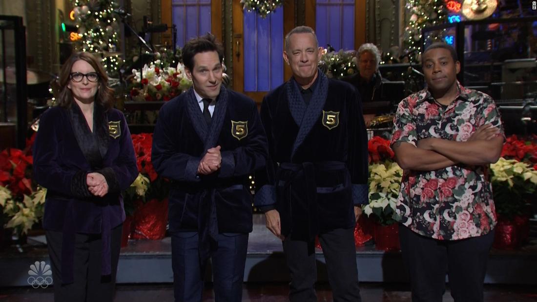 See how Tom Hanks opened 'SNL' without an audience 1