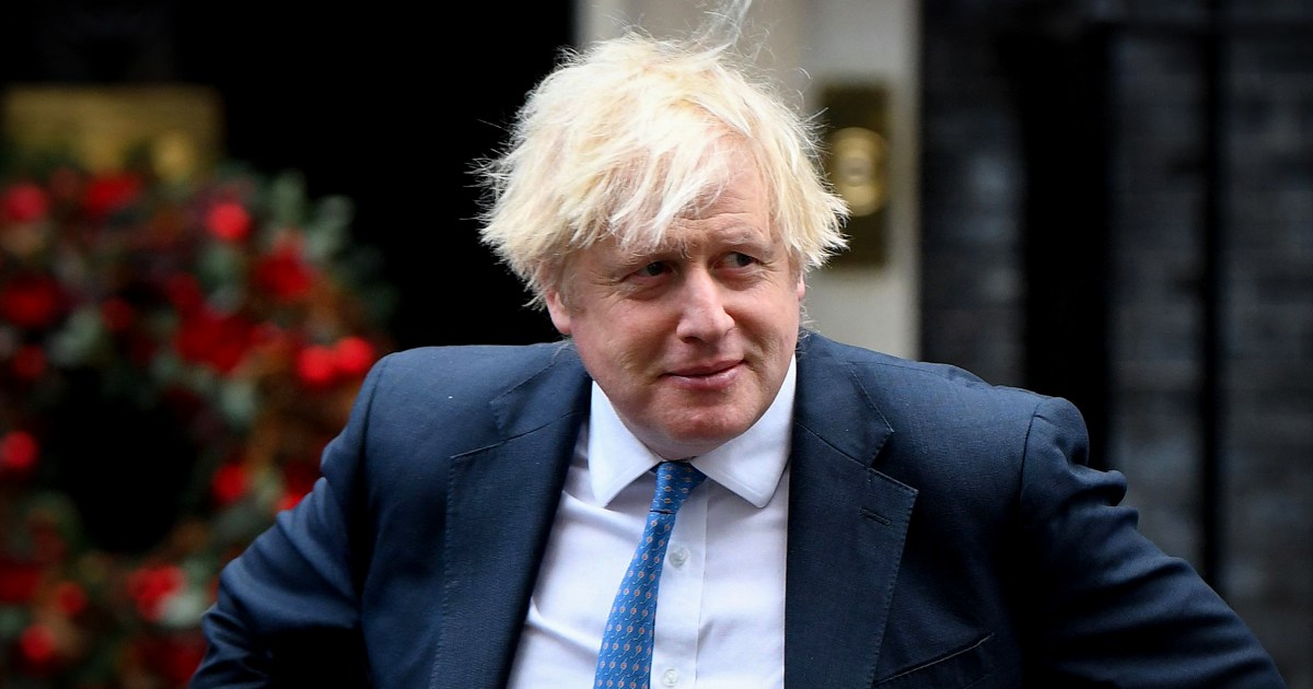 Boris Johnson's wine and cheese lockdown gathering was not a
party, deputy PM says 1