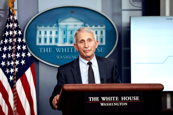 Fauci: COVID-19 Boosters Are Enough To Fight Omicron
Variant 1