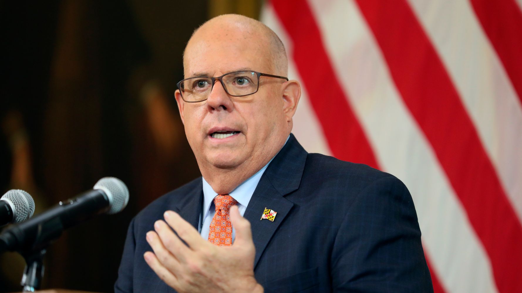 Maryland Governor Larry Hogan Tests Positive For
Coronavirus 1