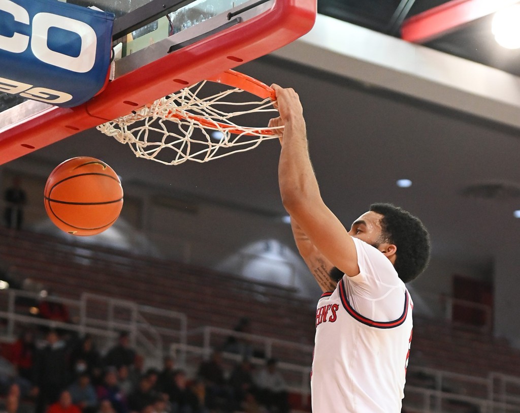 St. John’s forward Julian Champagnie out vs. Pitt with
COVID-19 1