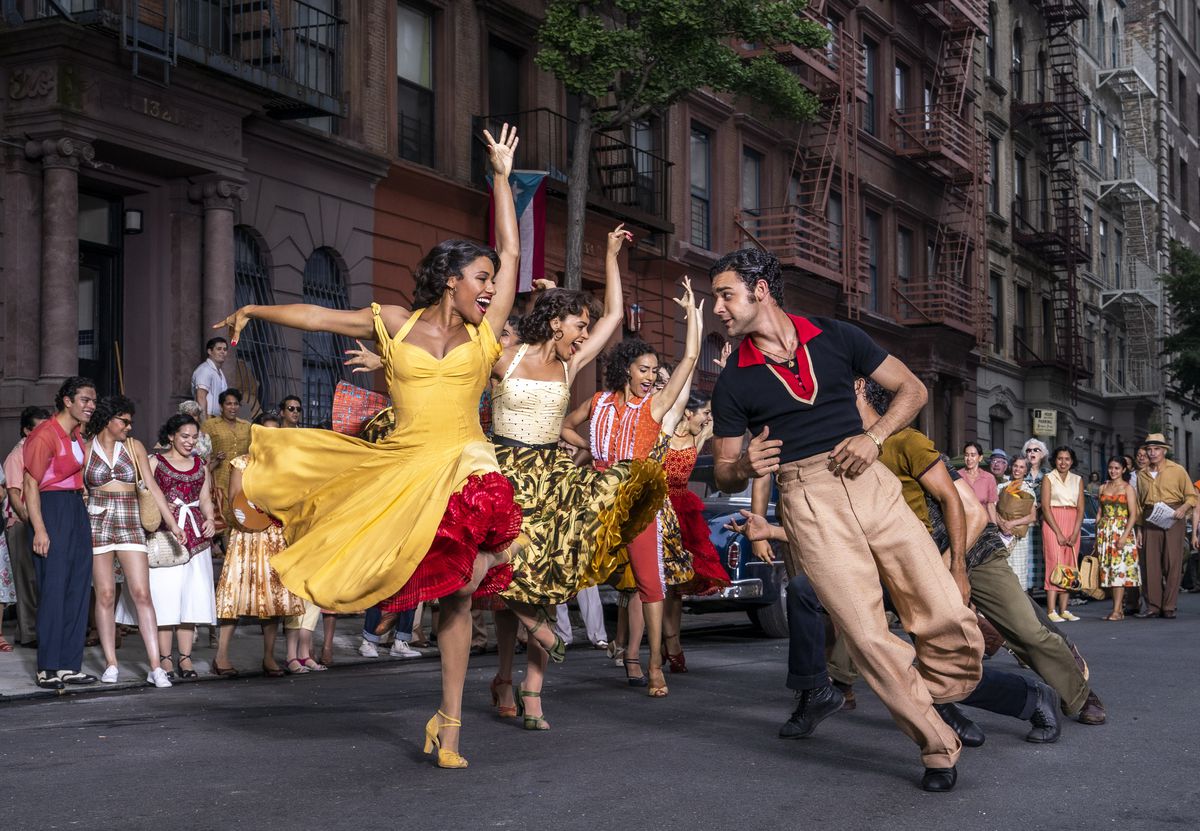 ‘West Side Story’: In Spielberg’s hands, the classic musical
feels wonderful, witty and bright 1