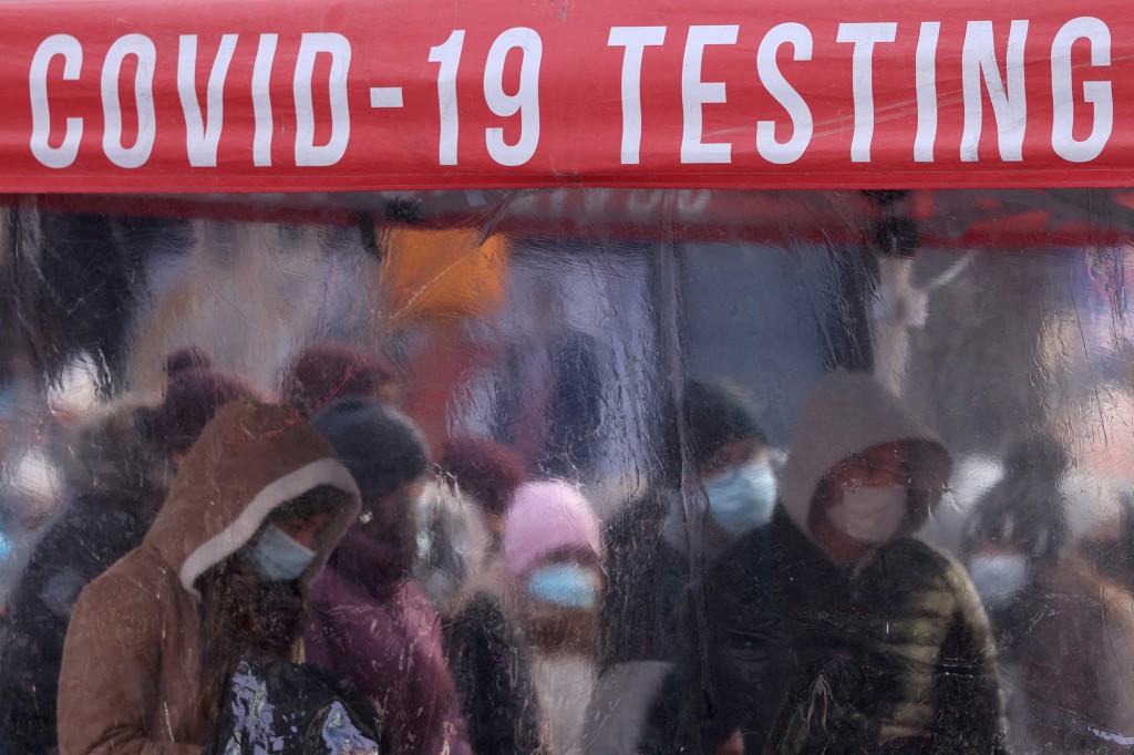 Omicron now dominant coronavirus variant in US, NY
area 1