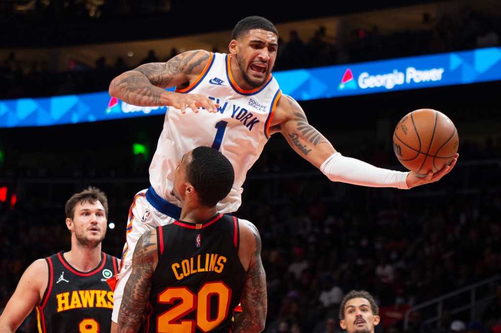 Knicks place Obi Toppin in COVID-19 protocol, will miss game
versus Bucks 1