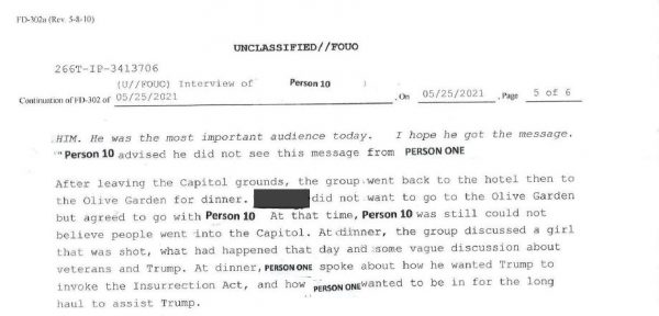 EXCLUSIVE: Feds Withheld Exculpatory Evidence In Charging
Accused 1/6 Protesters 1