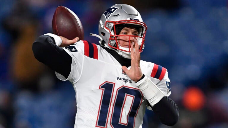 Patriots wouldn’t let Mac Jones talk to Peyton Manning for
‘Manningcast’ 1