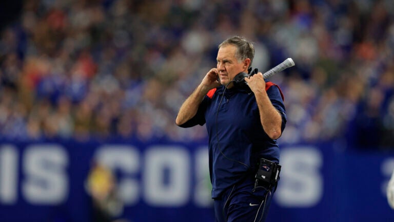 ‘Nothing was good enough tonight to win’: Bill Belichick’s
thoughts on the Patriots’ loss vs. the Colts 1
