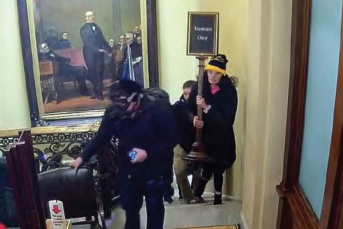 Toughest sentence yet for any Capitol rioter: over 5
years 1 Toughest sentence yet for any Capitol rioter: over 5
years 1
