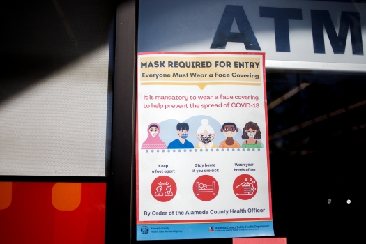 State grants mask rule exceptions for some Bay Area
counties 1
