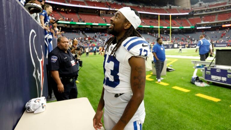 T.Y. Hilton on Bill Belichick and the Patriots: ‘Expect the
unexpected’ 1