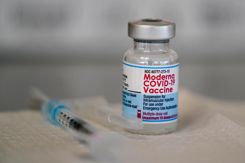 Moderna: Initial COVID-19 booster data shows good results on
omicron 1