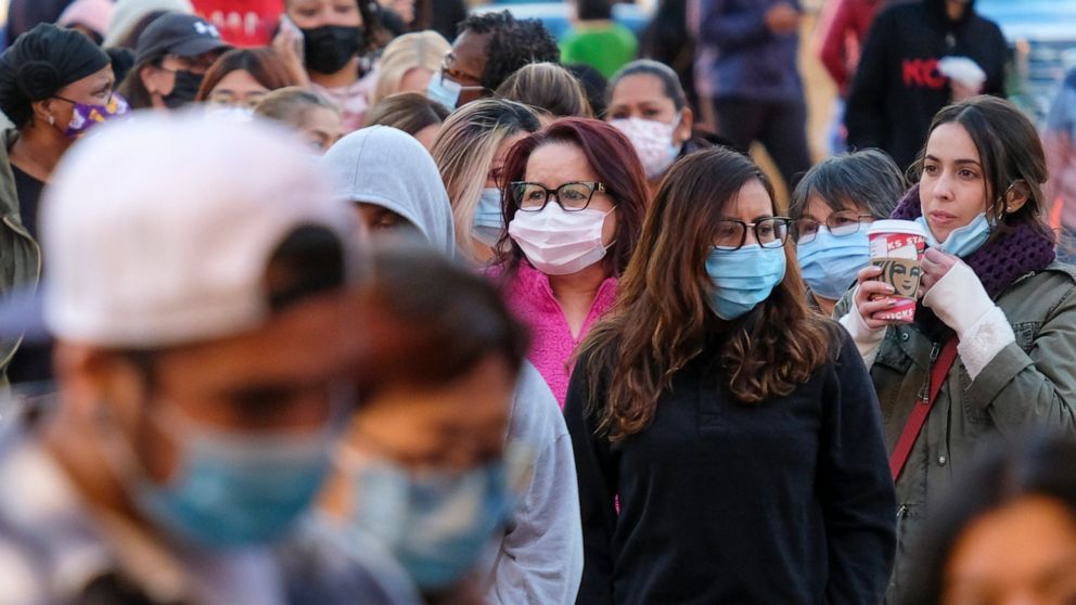 California brings back mask mandate as virus cases
rise 1