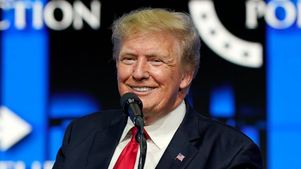 Trump reveals he got COVID-19 booster shot; crowd boos
him 1