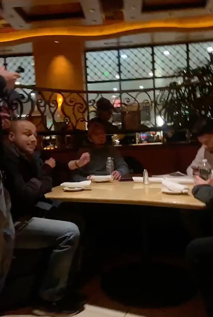 6 arrested after anti-vax protesters stage sit-in at NYC
Cheesecake Factory 1