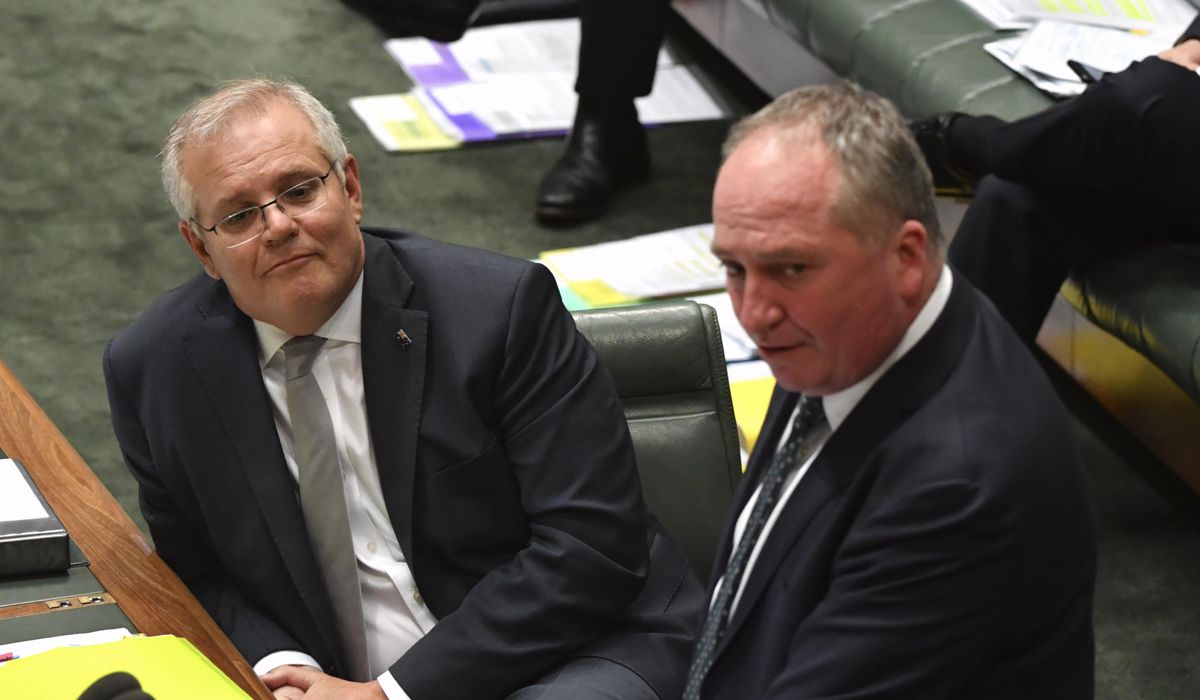 Barnaby Joyce, Australia's deputy PM, tests positive for the
coronavirus in the U.S. 1