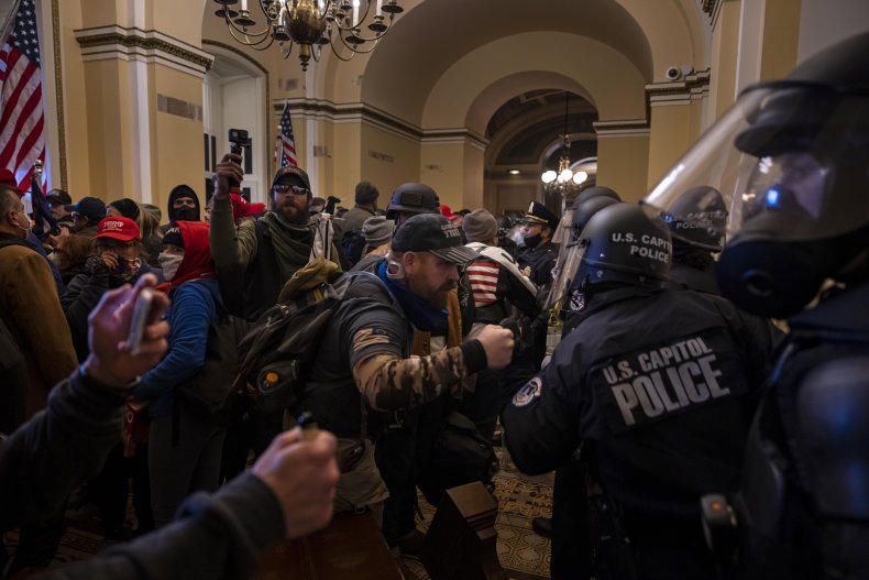 Man Arrested in Colorado for Punching Cop During Jan. 6
Capitol Riot: Feds 1
