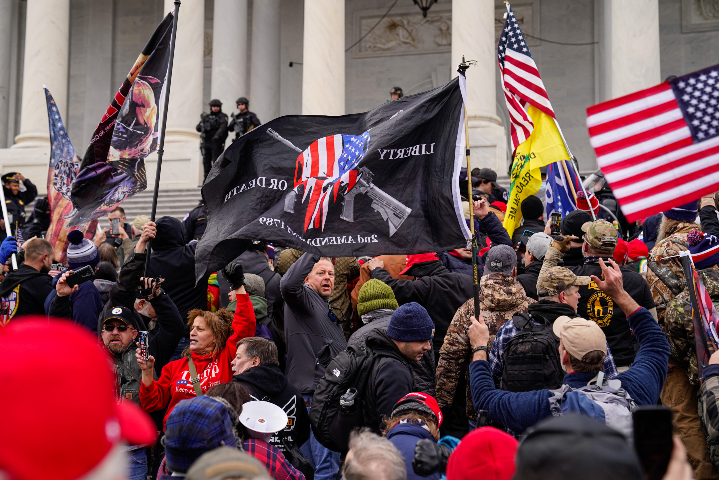 By This Day, Donald Trump Supporters Were Openly Threatening
the Capitol 1