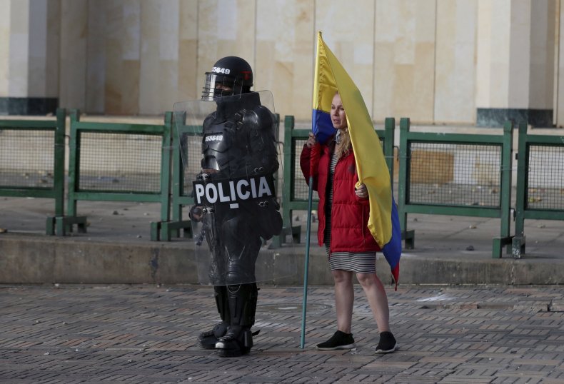 New Report Calls Colombian Police Actions During Protests a
'Massacre' Against Civilians 1