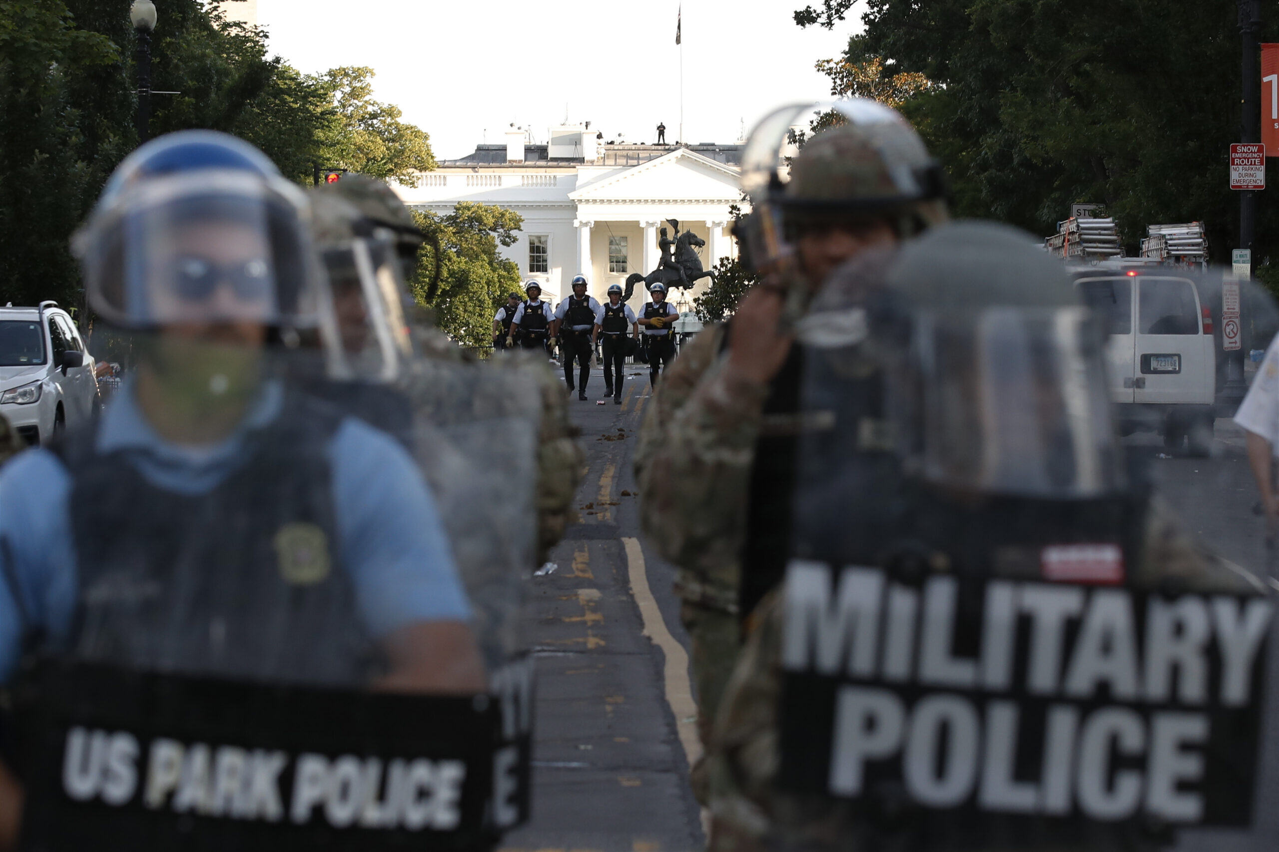 COVID, George Floyd Protests Shaped the Military's Response
to Capitol Riot 1