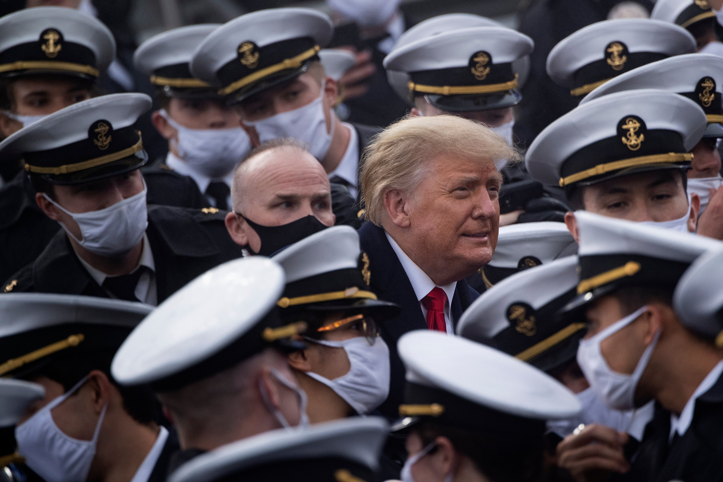 Donald Trump's Good Day: Cheered at West Point, Wowed by a
Stop the Steal Protest 1