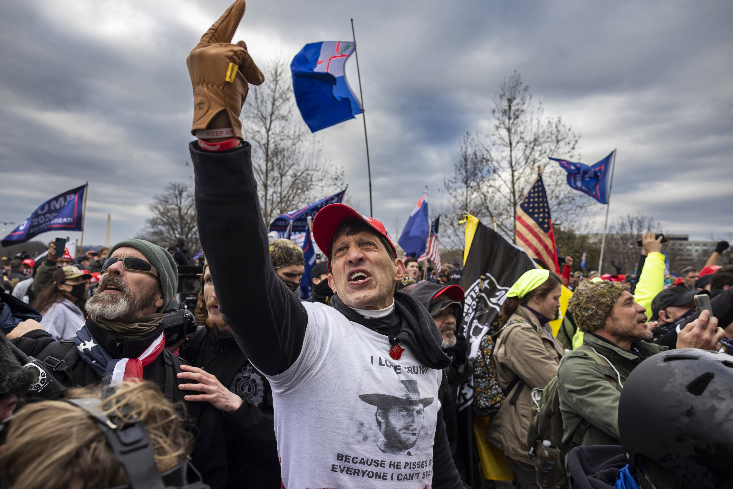 Ecstatic Donald Trump Fans Retweeted His Call for 'Wild'
Protests 1