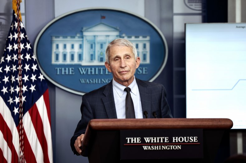 Fauci Stresses Masks, Vaccines, Boosters After First Case of
Omicron Detected in U.S. 1