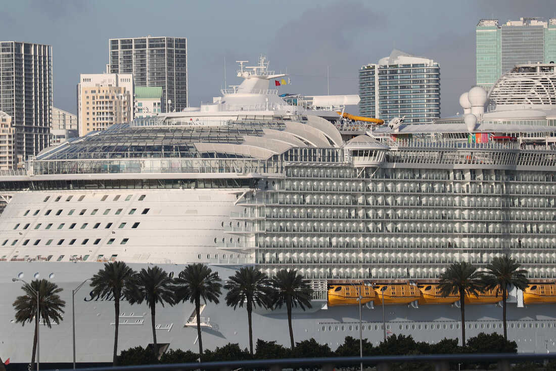 48 tested positive for COVID-19 on Royal Caribbean cruise
ship docking in Miami 1