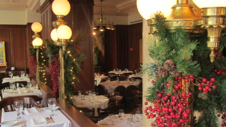 Grill 23 & Bar is one of the ‘most festively
decorated restaurants in the U.S. and Canada,’ according to
OpenTable 1