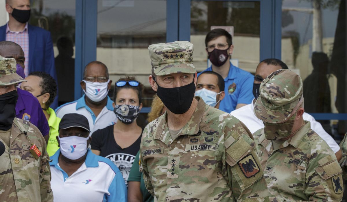 National Guard boss tests positive for COVID-19 1