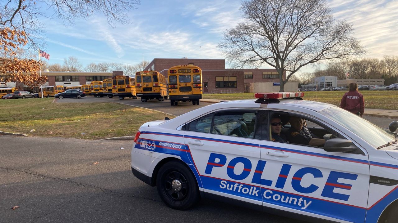 Police at Long Island schools due to noncredible online
threat 1