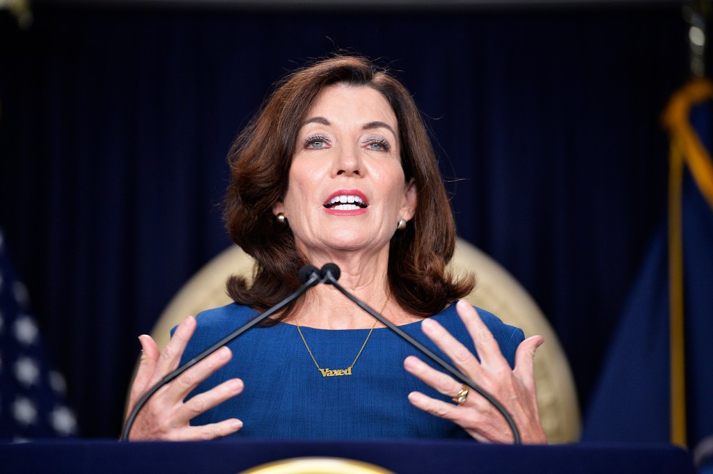 Hochul’s latest, hysteria-driven mandate is a betrayal of
her oath of office 1