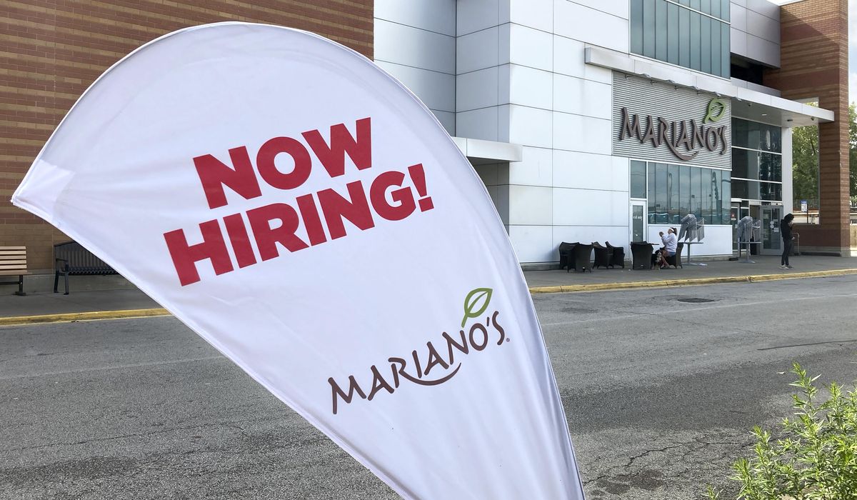 U.S. businesses advertised near-record 11 million open
jobs 1