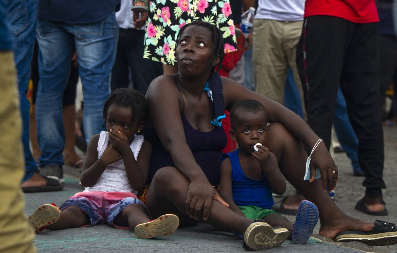 Haitians Stuck in Mexico's 'Open Air Prison' City Claim
Racism as Asylum Cases Are Denied 1