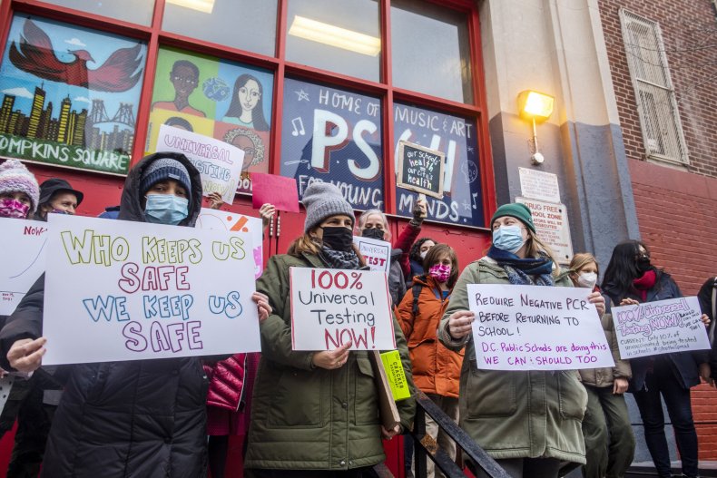 One-Fifth of NYC Schoolchildren Missed Class on Monday As
COVID Cases Surge in City 1
