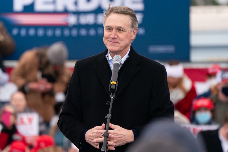David Perdue Running for Georgia Governor to Make Sure
Stacey Abrams 'Never' Holds Office 1