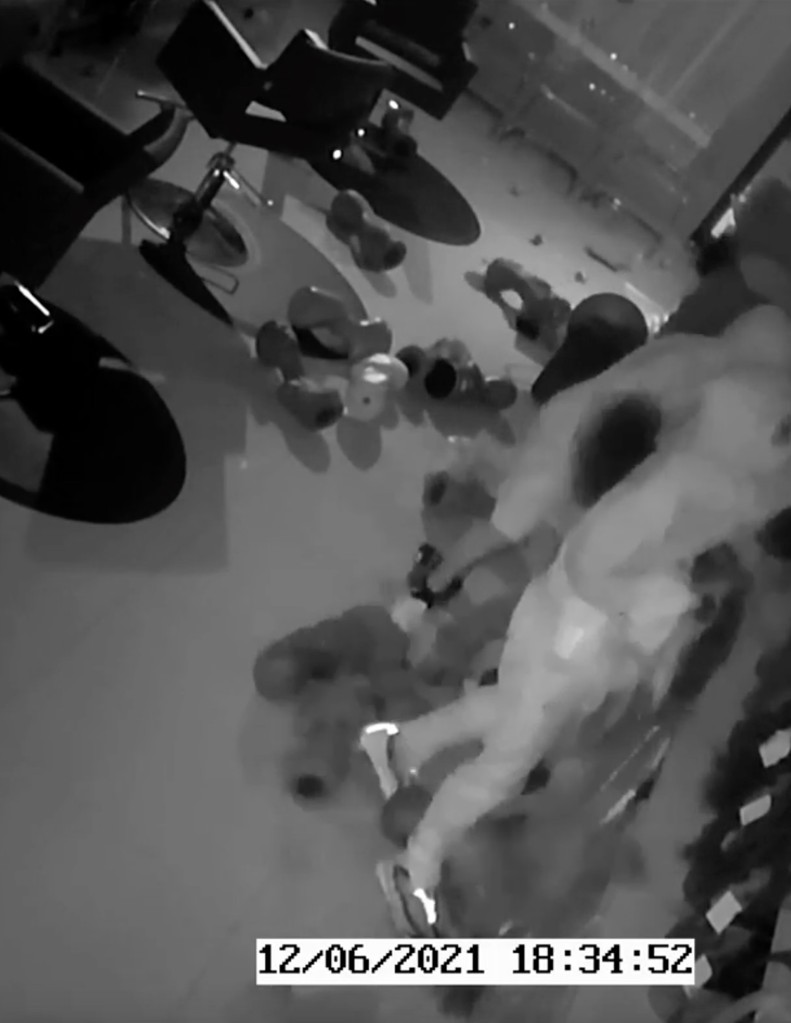 Masked men steal 34 wigs from Florida boutique in
hair-raising robbery 1
