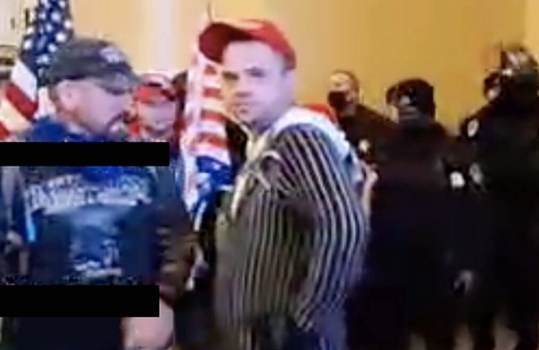Alleged ‘Jack Skellington’ Capitol rioter found with kids at
Reno-area encampment 1