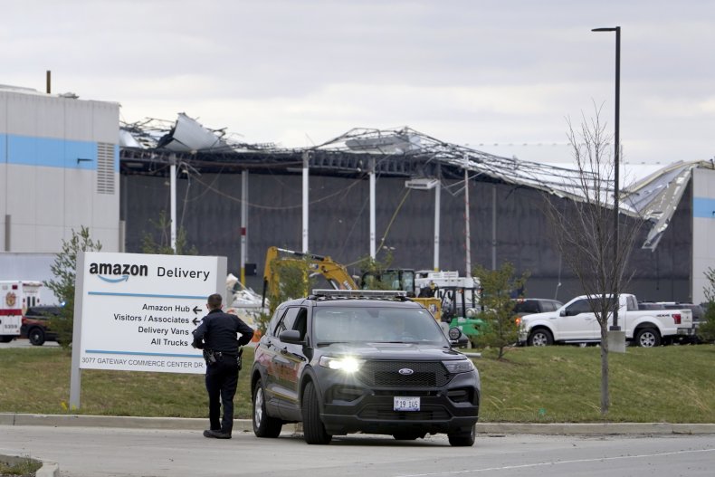 OSHA Opens Investigation Into Deadly Collapse of Illinois
Amazon Warehouse During Tornado 1
